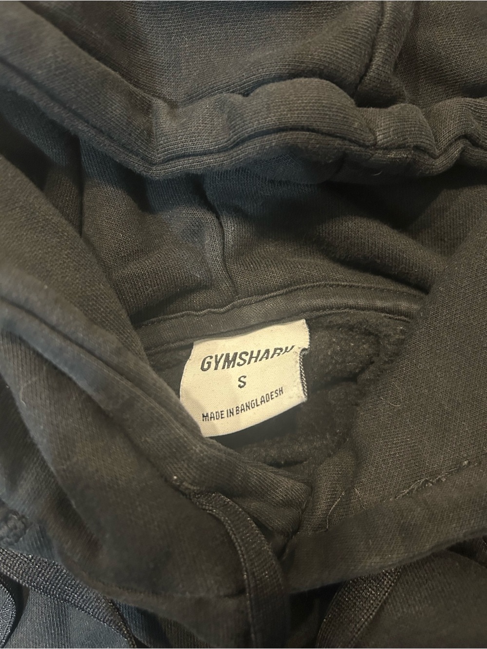 Gymshark Black Men's Joggers with Drawstring Waist